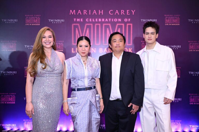 ทาทา ยัง-ไอซ์ พาริส จับไมค์ต้อนรับดีว่าระดับโลก! เปิดเวที “Mariah Carey: The Celebration of MIMI – Live in Bangkok” สุดยิ่งใหญ่ 11 ต.ค. นี้