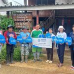 กรุงเทพประกันชีวิต เดินหน้าภารกิจ “ใส่ใจสังคม” มอบถุงยังชีพช่วยเหลือผู้ประสบภัยเหตุน้ำท่วมฉับพลัน อ.ปง จ.พะเยา
