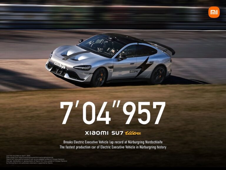 เสียวหมี่เปิดตัวสุดยอดรถยนต์ไฟฟ้าอัจฉริยะ Xiaomi SU7 Ultra รุ่นพิเศษสองรุ่น: รุ่น “Track Package” ที่โดดเด่นบนสนามแข่งและรุ่น “Nürburgring Limited Edition” สุดเอ็กซ์คลูซีฟ และยังเปิดตัว Xiaomi YU7 อย่างเป็นทางการในราคาเริ่มต้นที่ 253,500 หยวน