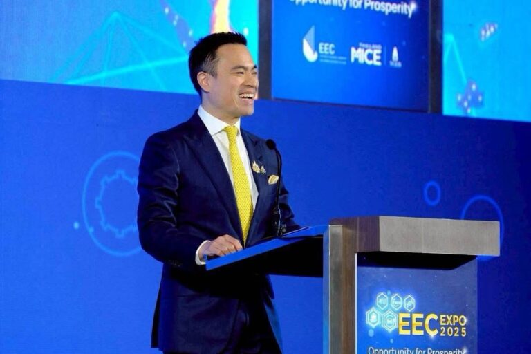 พงศ์กวิน มอบ รองปลัดฯ ร่วมพิธีเปิดงาน EEC EXPO 2025 เวทีนานาชาติ ยกระดับไทยสู่ศูนย์กลางการลงทุนอนาคต