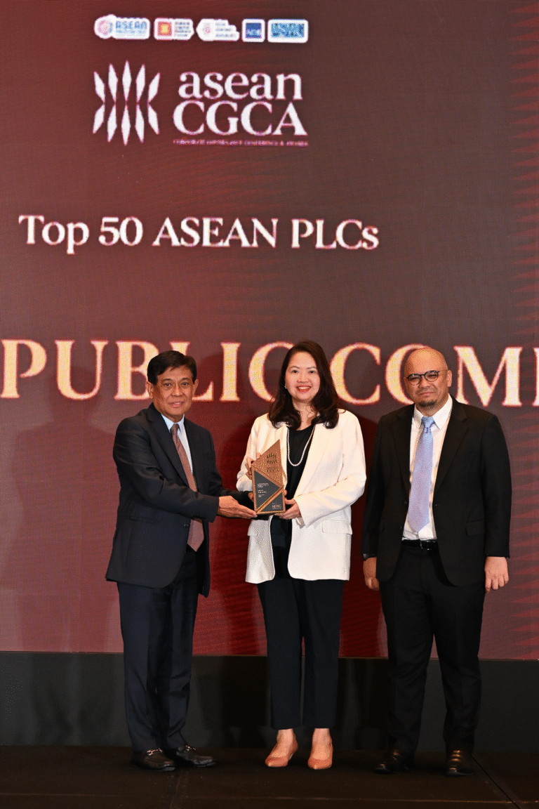 บี.กริม เพาเวอร์ คว้ารางวัล Top 50 ASEAN Public Listed Companies จากเวที ASEAN Corporate Governance Conference & Awards 2025