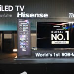 ครั้งแรกในไทย!! Hisense เปิดตัว “Hisense UX Series – RGB-MiniLED TV” รุ่นเรือธงยกระดับมาตรฐานความบันเทิงภายในบ้านด้วยเทคโนโลยีล้ำสมัย