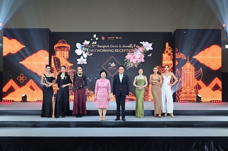งาน Networking Reception บางกอกเจมส์ครั้งที่ 72 สุดยิ่งใหญ่ พร้อมโชว์อัญมณีและเครื่องประดับไทยสู่สายตาชาวโลก