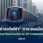 “ค่ารถไฟฟ้า” ภาระคนเมือง เสียงสะท้อนผ่านนโยบาย 20 บาทตลอดสาย