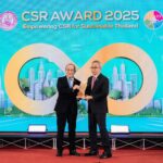 คาโอรับรางวัล CSR Award 2025 ประเภทองค์กรที่มีผลงานการส่งเสริมความรับผิดชอบต่อสังคมของภาคธุรกิจดีเด่น