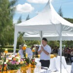 “สเตลล่า”ถือฤกษ์ดีจัดพิธีบวงสรวงตั้งศาลพระพรหม โครงการสเตลล่าโอโซน เขาใหญ่ เตรียมรับกิจกรรมใหญ่ปลายปี