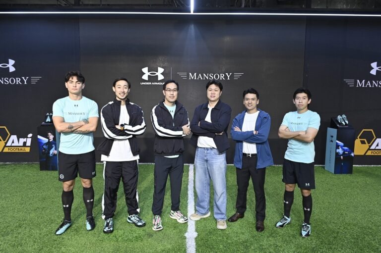 UA x Mansory เปิดตัวคอลเลกชันเอ็กซ์คลูซีฟในไทย พร้อมต้อนรับ 2 นักเตะขวัญใจแฟนบอลสู่ครอบครัว