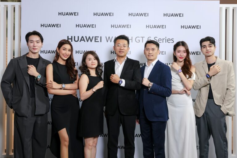 เปิดตัว HUAWEI WATCH GT 6 Series อย่างเป็นทางการในประเทศไทย พร้อมดึง “ใบเฟิร์น-พิมพ์ชนก” ถ่ายทอดภาพลักษณ์สมาร์ทวอทช์สายแฟชันเหนือระดับ ด้วยแบตเตอรี่ยาวนาน 21 วัน ปลดล็อคทุกการผจญภัยและข้อมูลสุขภาพไปอีกขั้น
