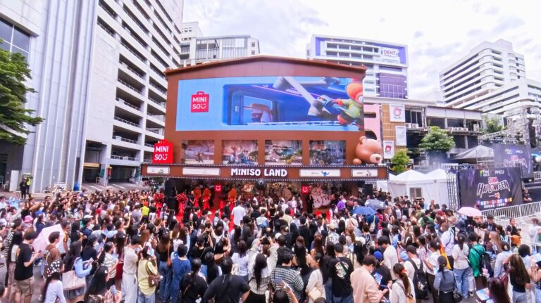มินิโซ เปิดตัว ‘MINISO LAND’ แห่งแรกในไทย พลิกโฉมประสบการณ์ชอปปิงด้วยดีไซน์ร้านแนว IP สุดล้ำใจกลางกรุงเทพฯ