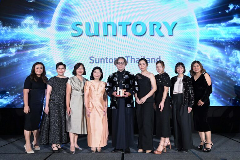 ซันโทรี่ เป๊ปซี่โค ประเทศไทย และ ซันโทรี่ เบเวอเรจ แอนด์ ฟู้ด ประเทศไทย จับมือคว้ารางวัล Excellence in Corporate Wellness จากเวที HR Excellence Awards 2025