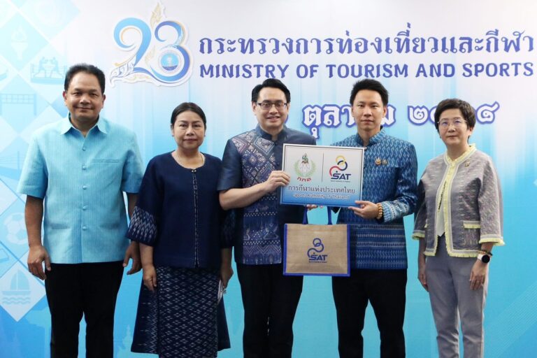 ดร.ก้องศักด นำทีมผู้บริหาร กกท. ร่วมงานวันคล้ายวันสถาปนาครบรอบ 23 ปี กระทรวงการท่องเที่ยวและกีฬา**