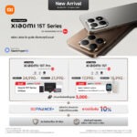 สมาร์ทโฟน Xiaomi 15T Series และแท็บเล็ต Xiaomi Pad Mini วางจำหน่ายอย่างเป็นทางการในไทยแล้ว พร้อมโปรโมชันพิเศษตลอดเดือนตุลาคม 2568