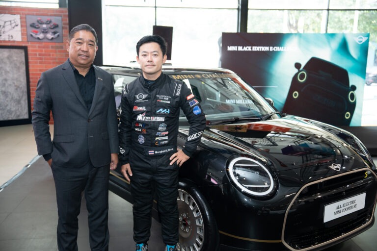 มินิ มิลเลนเนียม ออโต้ แถลงผลงานทีมแข่ง ‘MILLENNIUM MOTORSPORT x MAGIK PROSHOP’ พร้อมเปิดตัวรุ่นลิมิเต็ด ‘MINI Black Edition E-Challenge’ รับสิทธิ์ร่วมกิจกรรม ‘MINI Challenge 2025’ ที่ ช้าง อินเตอร์เนชั่นแนล เซอร์กิต บุรีรัมย์
