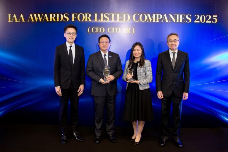 เดลต้า อีเลคโทรนิคส์ ประเทศไทย คว้ารางวัล CEO ยอดเยี่ยม และ IR ยอดเยี่ยมจากเวที IAA Awards ติดต่อกันสองปีซ้อน ตอกย้ำความเป็นเลิศด้านภาวะผู้นำและนักลงทุนสัมพันธ์ในภาคเทคโนโลยีและการสื่อสาร