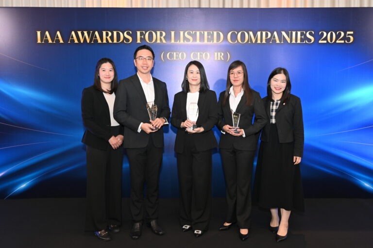 บี.กริม เพาเวอร์ คว้า 3 รางวัล จากงาน IAA Awards 2025 ตอกย้ำความเป็นผู้นำธุรกิจ สร้างความเชื่อมั่นในตลาดทุนไทย