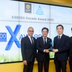 กรุงศรีคว้ารางวัลเกียรติคุณ ESG100 Decade Award ตอกย้ำความเป็นผู้นำองค์กรด้านความยั่งยืนอย่างต่อเนื่องตลอดทศวรรษ