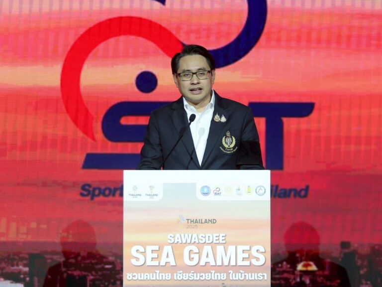 ดร.ก้องศักด เปิดงาน “สวัสดีซีเกมส์ เชียร์มวยไทยในบ้านเรา” ปลุกพลังใจคนไทย ส่งแรงเชียร์นักกีฬามวยไทยและนักกีฬาไทยให้สุดพลัง ในซีเกมส์ ครั้งที่ 33