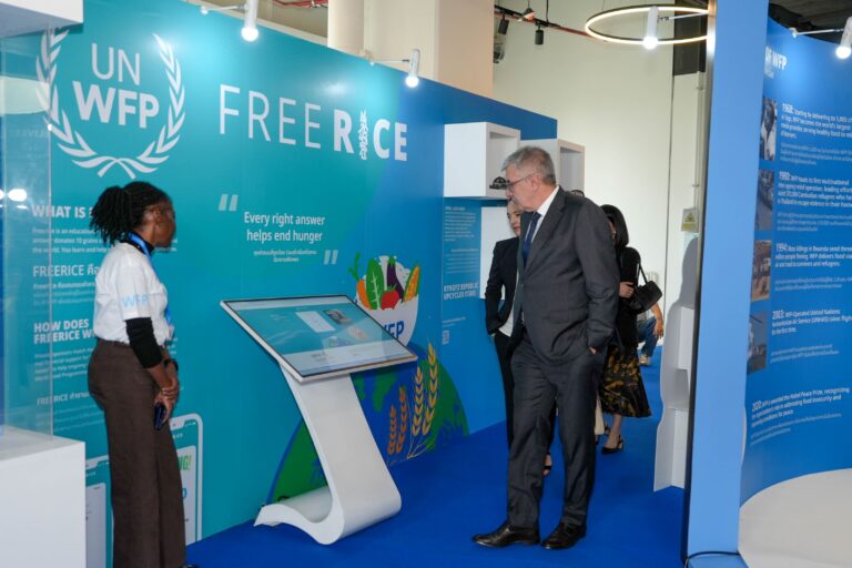 WFP ร่วมต่อสู้กับปัญหาการขาดแคลนอาหารในเอเชีย ผ่านงานนิทรรศการที่จัดขึ้นที่ “NEXTOPIA”