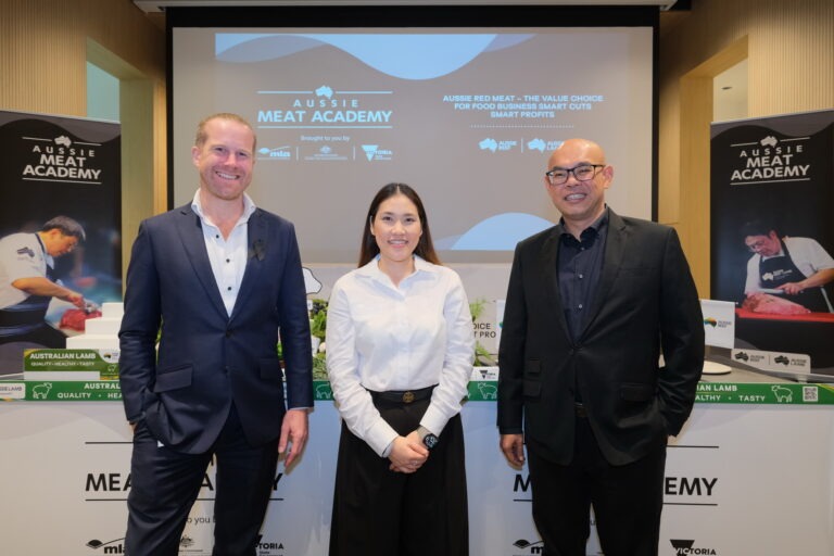 MLA ดันเนื้อแดงออสเตรเลียสู่ตัวเลือกคุ้มค่า–ยั่งยืน สำหรับอุตสาหกรรมอาหารไทย ภายใต้แนวคิด “Aussie Red Meat – The Value Choice for Food Business: Smart Cuts, Smart Profits”