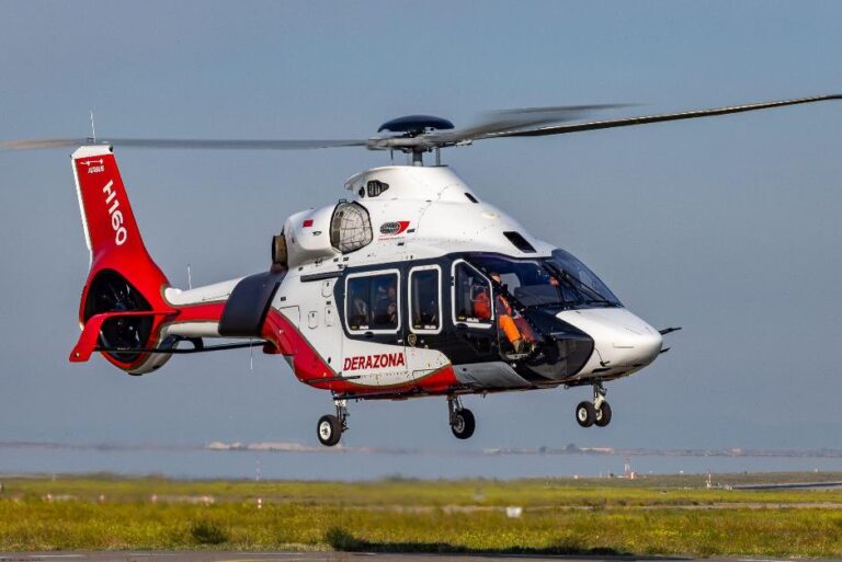 Derazona Helicopters เป็นผู้ให้บริการด้านพลังงานรายแรกในเอเชียตะวันออกเฉียงใต้ ที่นำเฮลิคอปเตอร์ H160 ของแอร์บัสมาใช้งาน