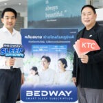 เคทีซีจับมือเบดเวย์พลิกโฉมเทรนด์การนอนหลับด้วยโมเดลจ่ายสบายรายเดือน