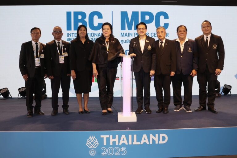 ไทยพร้อม 100% เปิดตัว “ศูนย์ถ่ายทอดสด IBC – ศูนย์สื่อมวลชน MPC ” นับถอยหลังสู่ซีเกมส์ ครั้งที่ 33