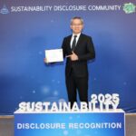 SME D Bank รับรางวัล Sustainability Disclosure Recognition ปี 2568 องค์กรโดดเด่นด้านการพัฒนามุ่งสู่ความยั่งยืนตามมาตรฐานสากล