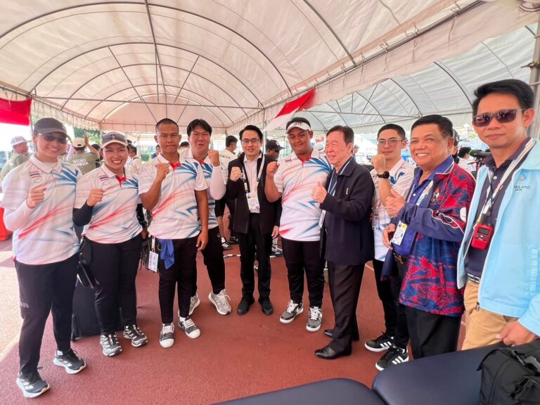 ดร.ก้องศักด เชียร์ติดขอบสนาม ลุ้นทีมชาติไทย คว้าเหรียญทองอย่างต่อเนื่อง