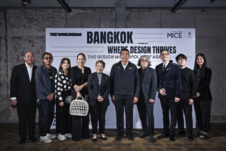 ทีเส็บดัน “THE WORLD ENDS_” เปิดเกมใหญ่ ปั้นกรุงเทพฯ สู่ Global Design Exhibition Hub