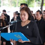 กคช. จัดพิธีทำบุญตักบาตรถวายพระราชกุศลครบ 50 วัน (ปัญญาสมวาร) เนื่องในวันสวรรคต สมเด็จพระบรมราชชนนีพันปีหลวง