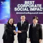 ออมสิน รับรางวัล Best Corporate Social Impact 2025 ในงาน Thailand Smart Money กรุงเทพฯ