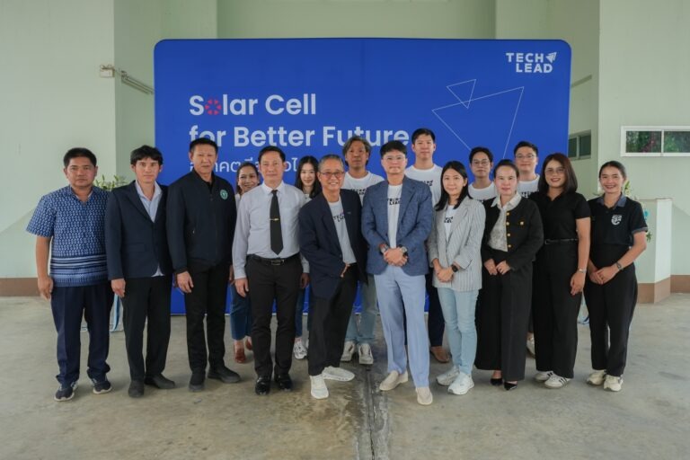 TECHLEAD ส่งต่อพลังงานสะอาด สร้าง “ต้นทุนของโอกาส” สนับสนุนโรงพยาบาลและโรงเรียนในจังหวัดชลบุรี