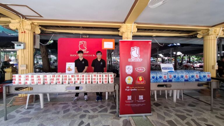 BR เปิดศักราชใหม่ เริ่มต้นด้วยการให้ ดำเนินงานตอบแทนชุมชนและสืบสานพระพุทธศาสนา นำทีมพนักงานทำบุญโรงทาน ณ วัดอโศการาม