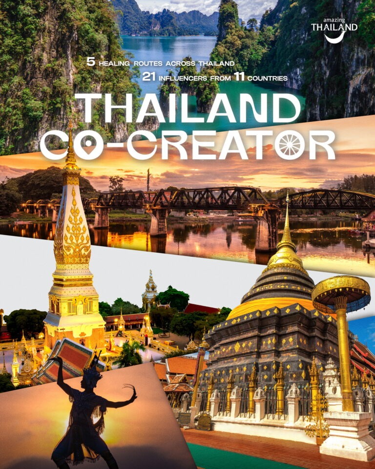 ททท. จัดกิจกรรม Thailand Co-creator ดึงเซเลบริตี้–อินฟลูเอนเซอร์ไทย-เทศ ส่งเสริมความเชื่อมั่น “Trusted Thailand” ถ่ายทอดเสน่ห์เที่ยวไทยสู่ Quality Leisure Destination