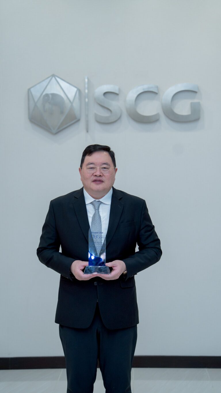 เอสซีจีคว้ารางวัล “CEO of the Year in Workplace Culture Leader” จาก Bangkok Post ขับเคลื่อน “คน” ด้วยแนวคิด “องค์กรแห่งโอกาส”