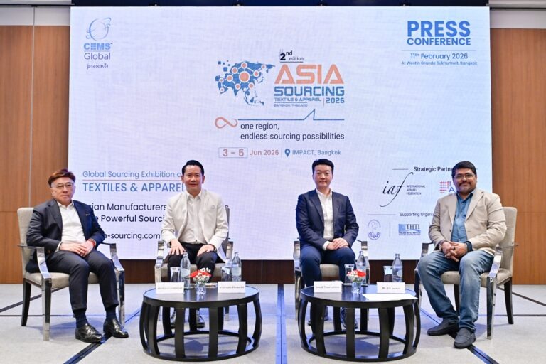 ประเทศไทยเตรียมเป็นเจ้าภาพงานจัดหาสินค้าสิ่งทอและเครื่องนุ่งห่มเชิงกลยุทธ์ที่สุดของเอเชีย: 2nd Asia Sourcing Show 2026 และ Global Sourcing Summit 2026 พร้อมพลิกโฉมห่วงโซ่อุปทานโลก