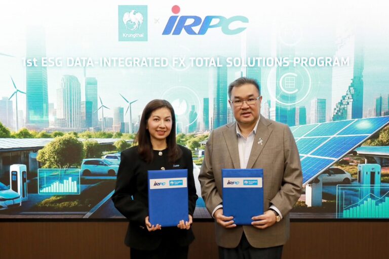 “IRPC – KTB” ยกระดับการบริหารอัตราแลกเปลี่ยนผ่าน ESG Platform ตอบโจทย์ธุรกิจเติบโตอย่างยั่งยืน