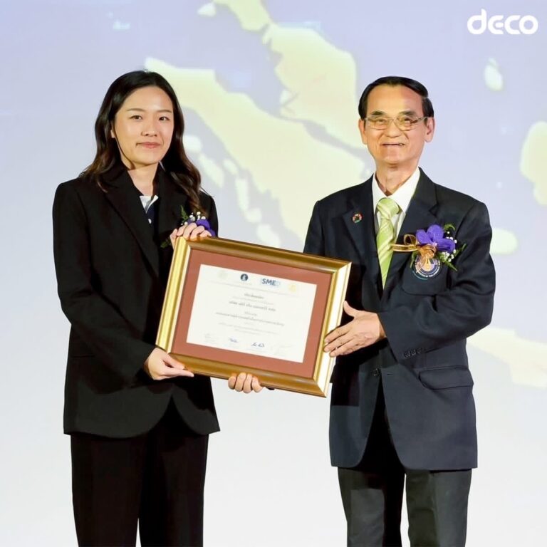 DECO กรีน เอนเนอร์จี ผ่านเข้ารอบสุดท้าย “รางวัลธรรมาภิบาลดีเด่น 2569” ตอกย้ำการดำเนินธุรกิจโปร่งใสและยั่งยืน