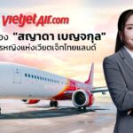จากรันเวย์สู่บอร์ดรูม! ส่องวิสัยทัศน์ “มิ้ล-สญาดา เบญจกุล” ผู้บริหารหญิงแกร่งกับเบื้องหลังรันเวย์การขับเคลื่อนม่านฟ้า “เวียตเจ็ทไทยแลนด์” สู่ความสำเร็จที่ยั่งยืน