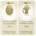 เชิญบริษัทอาหารไทยร่วมสมัครรางวัล Good Farm Animal Welfare Awards 2569