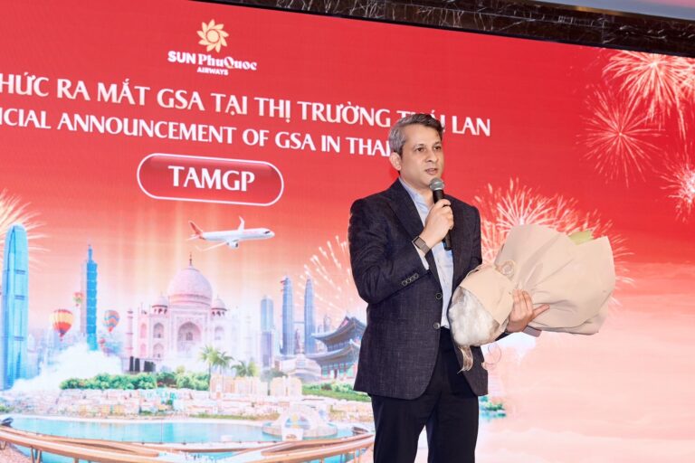 สายการบิน Sun PhuQuoc Airways แต่งตั้งบริษัท แทมจีพี จำกัด เป็นตัวแทนจำหน่ายบัตรโดยสารประจำในประเทศไทย