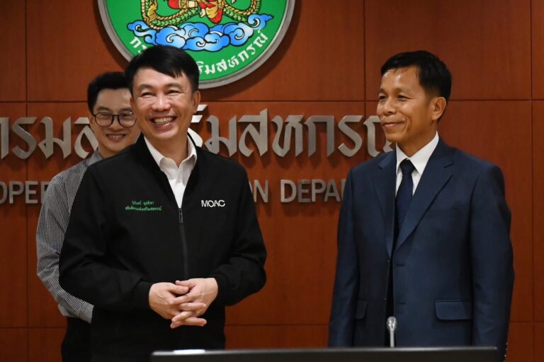 อธิบดีกรมส่งเสริมสหกรณ์ ให้เกียรติต้อนรับคณะผู้แทนจากสาธารณรัฐประชาธิปไตยประชาชนลาว (สปป. ลาว)