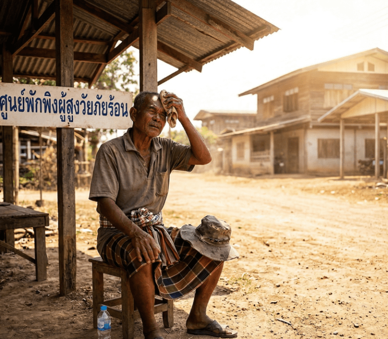 รับมือภาวะโลกเดือด เมษายนนี้ ปกป้องผู้สูงวัยจากภัยเงียบฮีทสโตรก