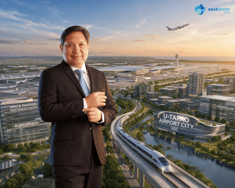 อีสท์ วอเตอร์ ชูจุดแข็ง Water Grid พร้อมเดินหน้าบริการน้ำครบวงจรสนับสนุนเมืองการบินอู่ตะเภา