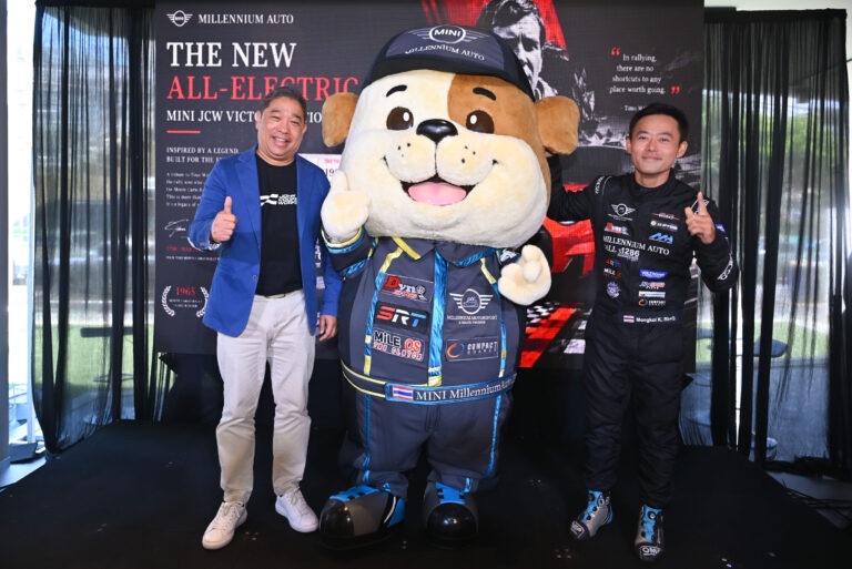 MINI MILLENNIUM AUTO อัพเดตทีมแข่งMILLENNIUM MOTORSPORT x MAGIK PROSHOP พร้อมเปิดตัวมาสคอต‘คูเปอร์’ อิงลิชบูลด็อกสุดน่ารัก สัญลักษณ์แห่งประเทศอังกฤษ