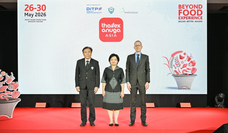 THAIFEX – ANUGA ASIA 2026 เตรียมจัดยิ่งใหญ่ เต็มพื้นที่อิมแพ็ค เมืองทองธานี ตอกย้ำการเป็นแพลตฟอร์มการค้าอาหารระดับนานาชาติ
