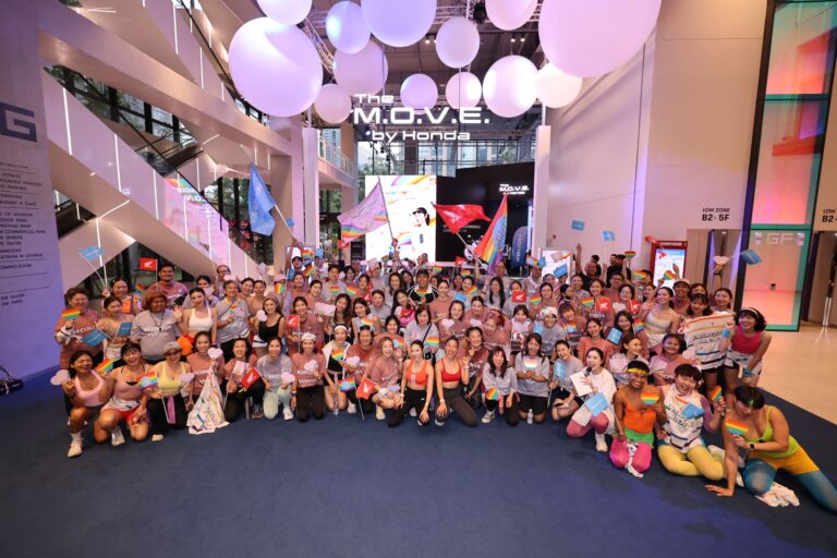 ฮอนด้าร่วมฉลอง Pride Month ในกิจกรรม “Energizing M.O.V.E. – Honda Pride Aerobic Dance” เติมความสนุกและเอเนอร์จี้ผ่านคลาสแอโรบิกสุดพิเศษกับ “เบเบ้–ธันย์ชนก” พร้อมขบวน New Honda UC3 สร้างสีสันใจกลางสุขุมวิท