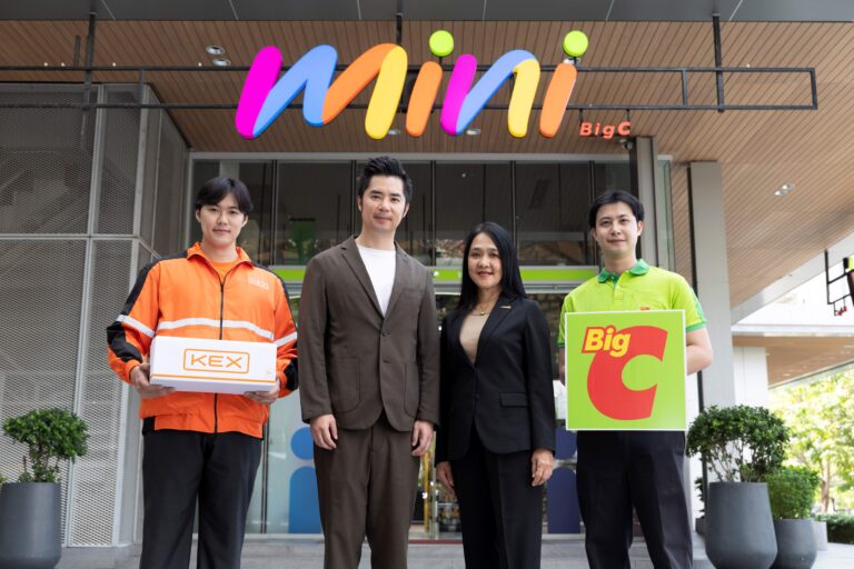 KEX รุกหนักครึ่งปีหลัง ผนึกกำลัง Big C ต่อเนื่องปีที่ 7 ขยายจุดบริการร่วมทะลุ 1,700 แห่ง ตอกย้ำผู้นำโลจิสติกส์ที่เข้าถึงทุกชุมชน