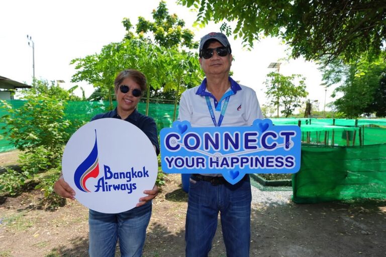 บางกอกแอร์เวย์ส เปิดโครงการ “GROW Together Farm” สานพลังพนักงาน ขับเคลื่อนเศรษฐกิจหมุนเวียน ต่อยอดโครงการปุ๋ยอินทรีย์จากเศษอาหารสู่แปลงผักปลอดสารเคมี