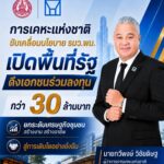 การเคหะแห่งชาติเปิดพื้นที่รัฐดึงเอกชนร่วมลงทุนกว่า 30 ล้านบาท ยกระดับเศรษฐกิจชุมชน